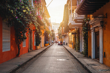cartagena streets colombia