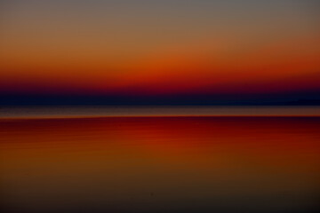 abstract sunset