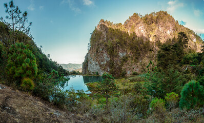 landscape in the mountains