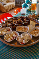  Breakfast in the countryside in southern Turkey. 