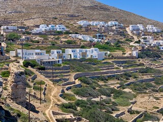 Obraz premium Folegandros village Greece
