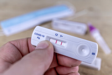Covid positiv Test