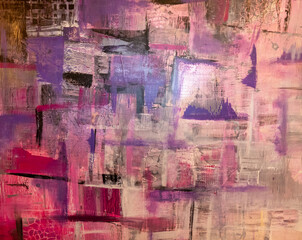 Abstract art with splashes of multicolor paint, as a fun, creative & inspirational background texture. 