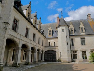 Fototapeta na wymiar Domaine du château de Chaumont-sur-Loire