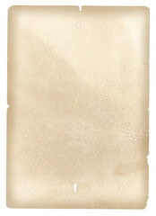 Texture old paper with traces of scuffs and stains