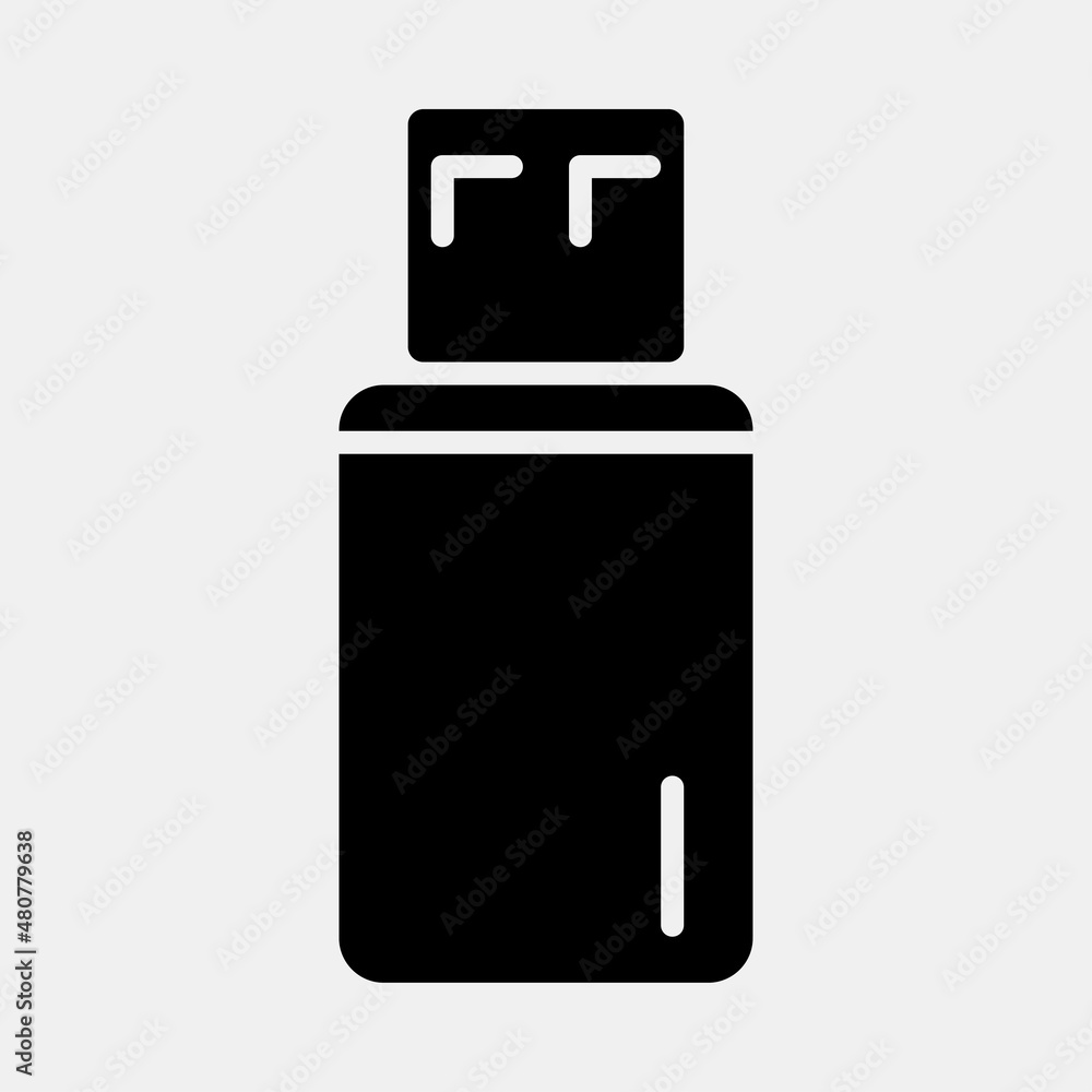 Poster flash disk icon is made to complement your design needs, such as business cards, flyers, mobile and 