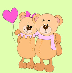 teddy bear with heart