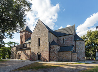 Fototapeta na wymiar Collegiate Church of St. Apostles Peter and Paul - Kruszwica - Poland