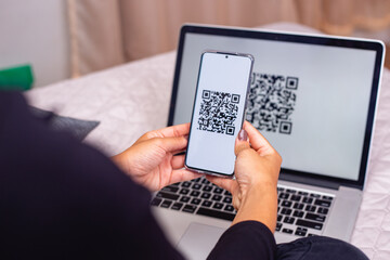 São Paulo, São Paulo - Brazil - Circa November 2020: New form of payment of bills and bills in...