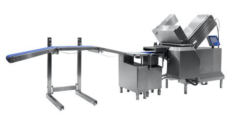 Automatic packing machine. Filling equipment. Packing in a transparent cellophane film. Designing...