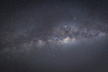 Milky Way during night in Zanzibar, Tanzania