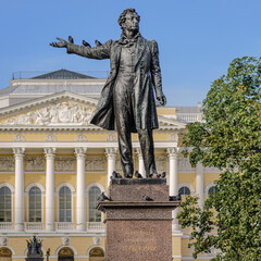 Pushkin statue