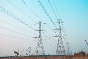 High voltage post, High electricity post, Important Infrastucture in country