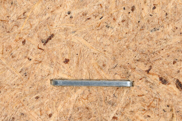 Cardboard Texture with metal bracket. Abstract Background for Design