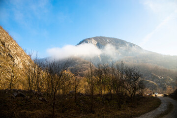 Landscape in the mountains