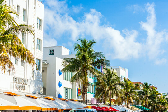 Beacon hotel at Ocean drive in Miami Beach