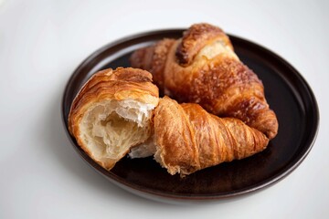 croissant with butter