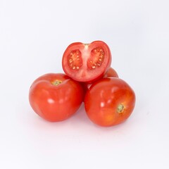 tomatoes on a vine