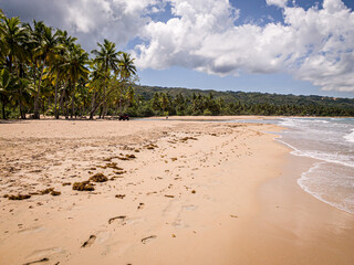 Caribbean beach in Dominican Republic