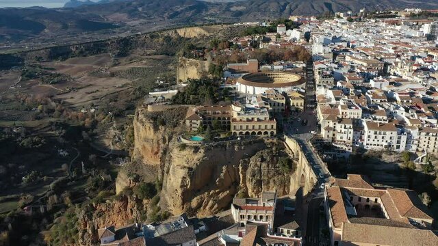 Ronda in Andalusien | Eindrucksvolle Luftbildaufnahmen von der Stadt Ronda in Spanien