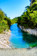 Fototapeta premium River in a Goynuk canyon. Antalya province, Turkey