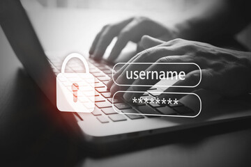 Network security concept, security systems