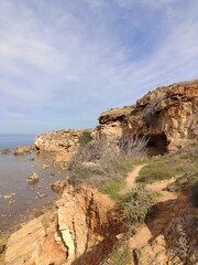 cliffs of moher at the coast