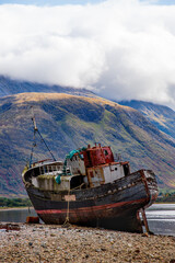 The Old fishing boat, Scotland