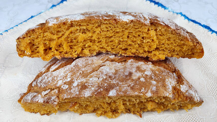 Broa de milho com abóbora, uma receita caseira