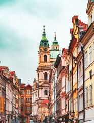 Fototapeta na wymiar Prague Czech Republic Old Town