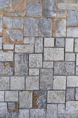 Obraz premium Stone brick wall surface background