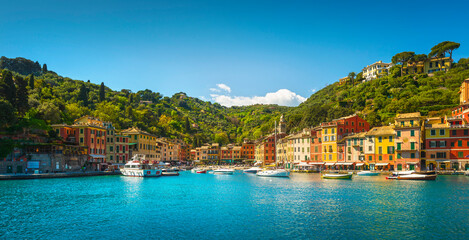 Portofino luxury destination, village and marina. Liguria, Italy