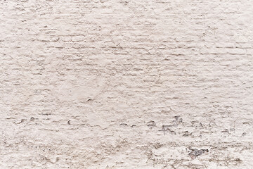  Painted white brick wall surface background