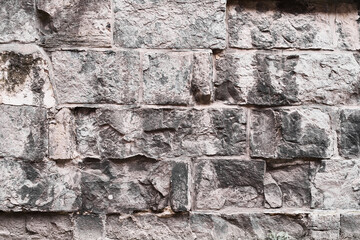  Stone brick wall surface background