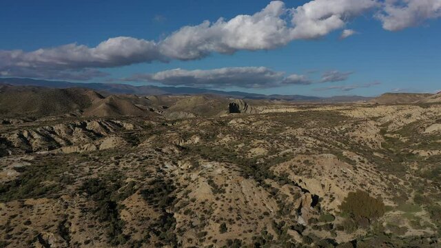 Tabernas Desert in Andalusien aus der Luft | Eindrucksvolle Luftbilder vom Tabernas Desert