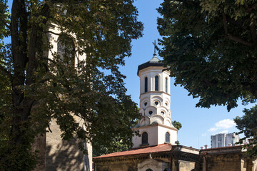 Fototapeta premium Holy Trinity Orthodox Church in city of Ruse, Bulgaria