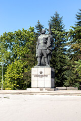 Monument of the Soviet Army known as Alyosha in Ruse, Bulgaria