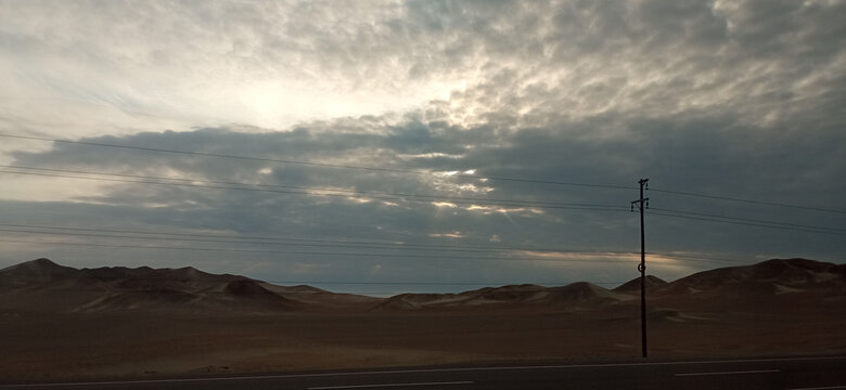 Puesta del sol 