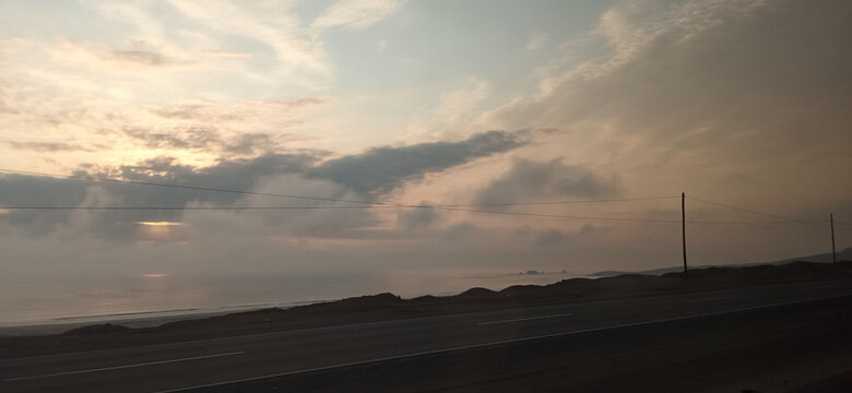 puesta de sol