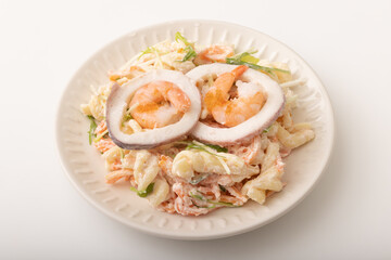 海老といかの明太子サラダ