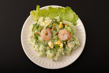 アボガドのポテトサラダ