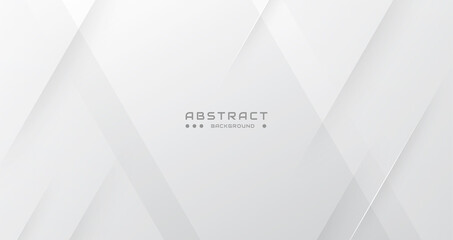 white background with abstract stroke shapes and effects, minimal gray background