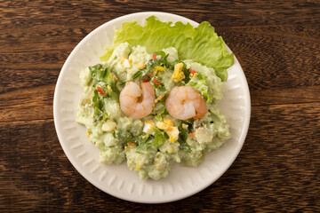 アボガドのポテトサラダ