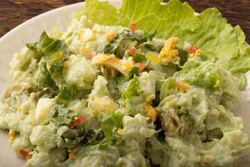 アボガドのポテトサラダ