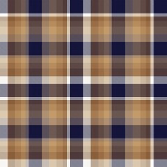 Brown Ombre Plaid textured Seamless Pattern