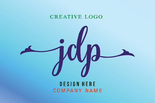 JDP  lettering logo is simple, easy to understand and authoritative