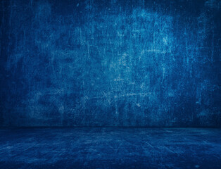 blue concrete background