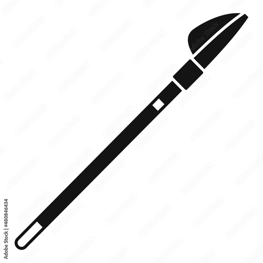 Poster nib icon simple vector. ink tool