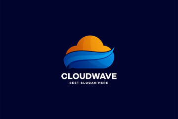 Cloud Wave Logo