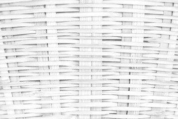 Bamboo wood with weaving crafts patterns white grey background